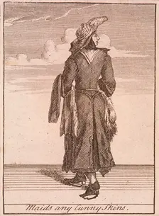 Maids any Cunny Skins Cries of London, (c1688?). Artist: Anon