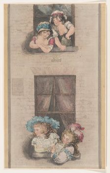 Maids and Mistresses, December 1, 1791., December 1, 1791. Creator: Thomas Rowlandson