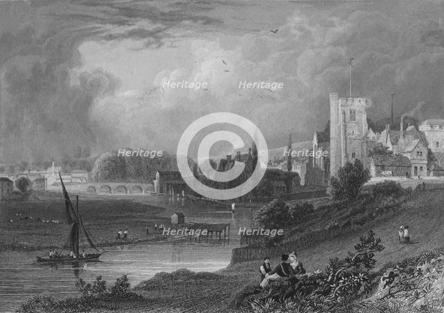 'Maidstone, Kent', 19th century. Artist: Alexander McClatchie.