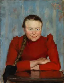 Maija, 1891. Creator: Beda Stjernschantz
