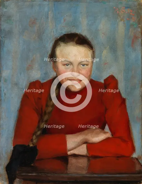 Maija, 1891. Creator: Beda Stjernschantz.