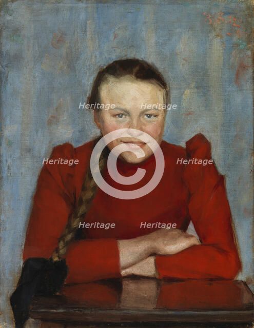 Maija, 1891. Creator: Beda Stjernschantz.