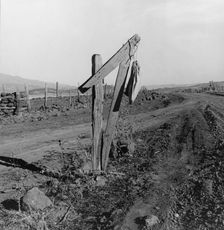 Mail bag, Gem County, Idaho, 1939. Creator: Dorothea Lange