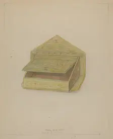Mail Box, c. 1936. Creator: Franklin C. Moyan