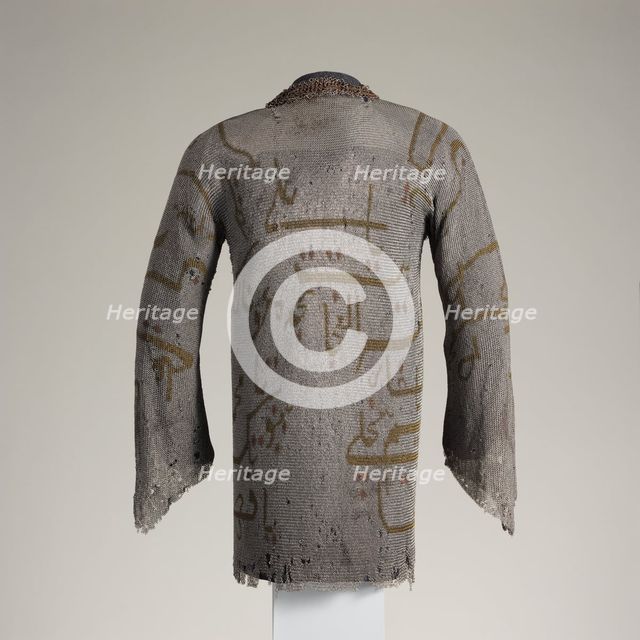 Mail Shirt, Indian or Iranian, dated A.H. 1232/A.D. 1816-17). Creator: Unknown.