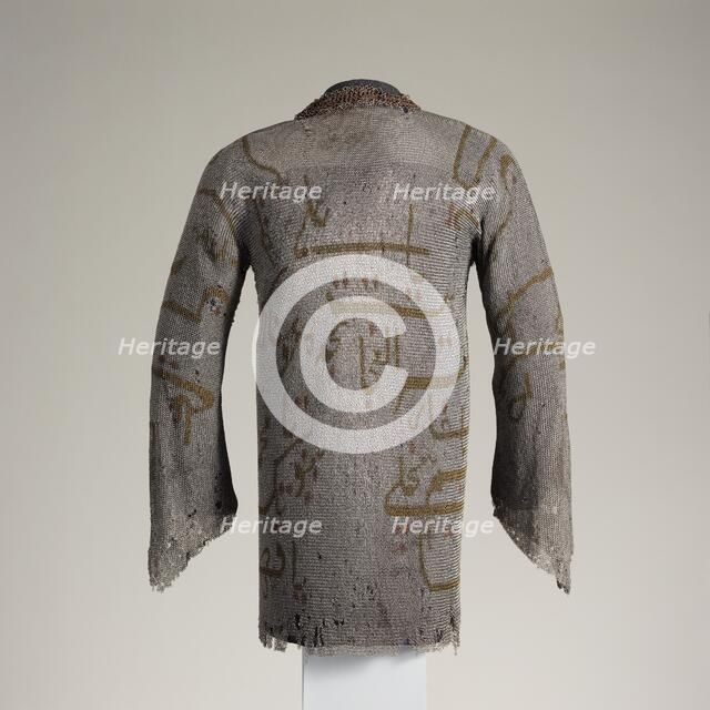 Mail Shirt, Indian or Iranian, dated A.H. 1232/A.D. 1816-17). Creator: Unknown.