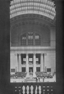 Main waiting room, Chicago Union Station, Illinois, 1926