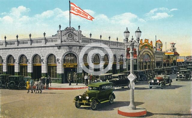 'Main and Second Streets', c1939. Artist: Unknown.