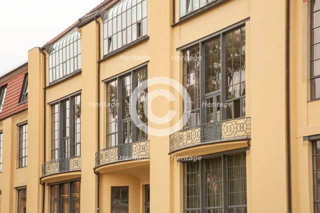 Main building, Bauhaus-University Weimar, Germany (1904-1911), 2018.  Artist: Alan John Ainsworth.