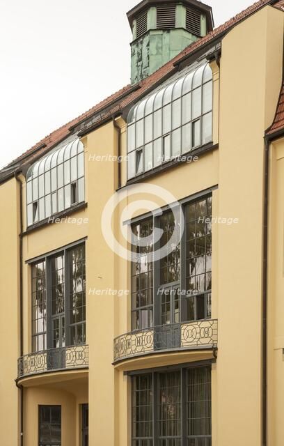 Main building, Bauhaus-University Weimar, Germany (1904-1911), 2018. Artist: Alan John Ainsworth.