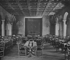 Main dining room, University Club Building, Los Angeles, California, 1923