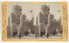 Main entrance and central tower of Palace, 1886/88. Creator: Henry Hamilton Bennett