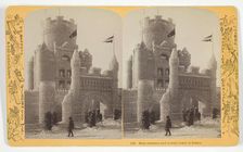 Main entrance and central tower of Palace, 1886/88. Creator: Henry Hamilton Bennett