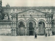 Main entrance of the Cathedral, Palermo, Sicily, Italy, 1927. Artist: Eugen Poppel