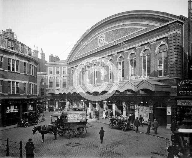 Main entrance of Fenchurch Street Station, London, 1912. Artist: Bedford Lemere and Company