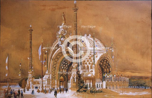 Main Entrance (Porte Monumentale). Exposition Universelle de 1900, 1898. Creator: Binet, René (1866-1911).