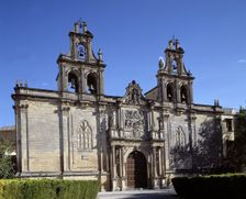 Main façade of Santa Maria de los Reales Alcazares in Ubeda, 17th century