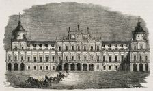 Main facade, The Royal Palace, Aranjuez, Spain, 1853. Creator: Antonio Carnicero