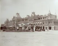 Main fair building, the All-Russia Exhibition, Nizhny Novgorod, Russia, 1896. Artist: Maxim Dmitriev