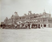 Main fair building, the All-Russia Exhibition, Nizhny Novgorod, Russia, 1896. Artist: Maxim Dmitriev