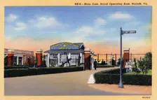 Main gate, Naval Operating Base, Norfolk, Virginia, USA, 1940