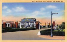 Main gate, Naval Operating Base, Norfolk, Virginia, USA, 1940