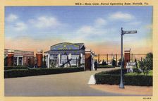 Main gate, Naval Operating Base, Norfolk, Virginia, USA, 1940