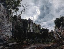 Main Gate of Chateau de Clisson 1884. Artist: Emmanuel Lansyer