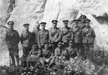 Main guard, Royal naval depot, Fleet House and Archcliffe Fort, Dover, c1916