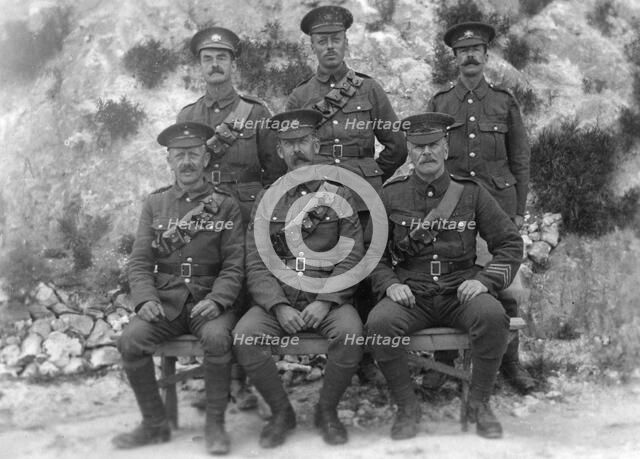 Main guard, Royal naval depot, Fleet House and Archcliffe Fort, Dover, c1916. Artist: Unknown