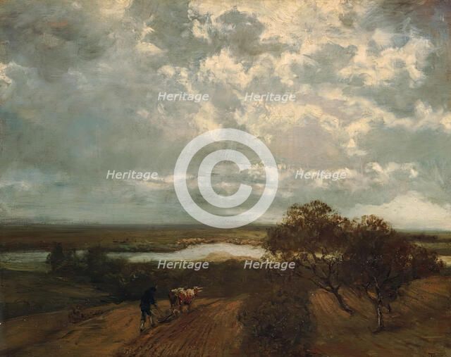 Main landscape, 1875. Creator: Hans Thoma.