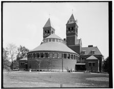 Main library, U. of M., Ann Arbor, Michigan, between 1890 and 1901. Creator: Unknown
