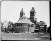 Main library, U. of M., Ann Arbor, Michigan, between 1890 and 1901. Creator: Unknown