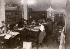 Main office of W & M Duncan, Edinburgh, Scotland, 1918