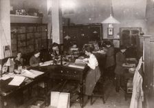 Main office of W & M Duncan, Edinburgh, Scotland, 1918