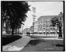 Main St., Binghamton, N.Y., between 1890 and 1901. Creator: Unknown