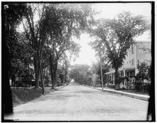 Main St., Richmond [sic] Springs, N.Y., between 1890 and 1901. Creator: Unknown