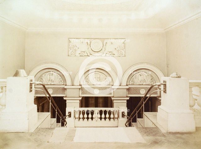Main staircase, House of the Association of Literature and Arts, Russia, 1900s. Artist: Unknown