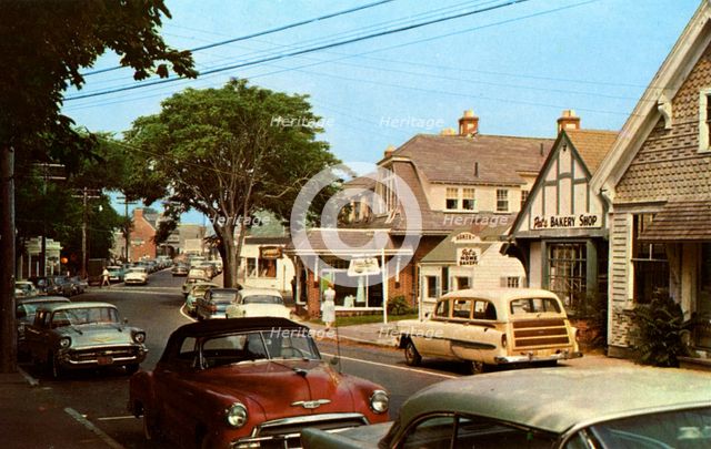Main Street, Chatham, Cape Cod, Massachusetts, USA, 1959. Artist: Unknown