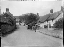 Main Street, Chideock, West Dorset, Dorset, 1925. Creator: Katherine Jean Macfee