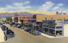 Main Street, Clovis, New Mexico, USA, 1940