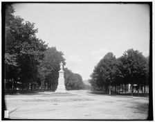Main Street, Brandon, Green Mountains, between 1900 and 1906. Creator: Unknown