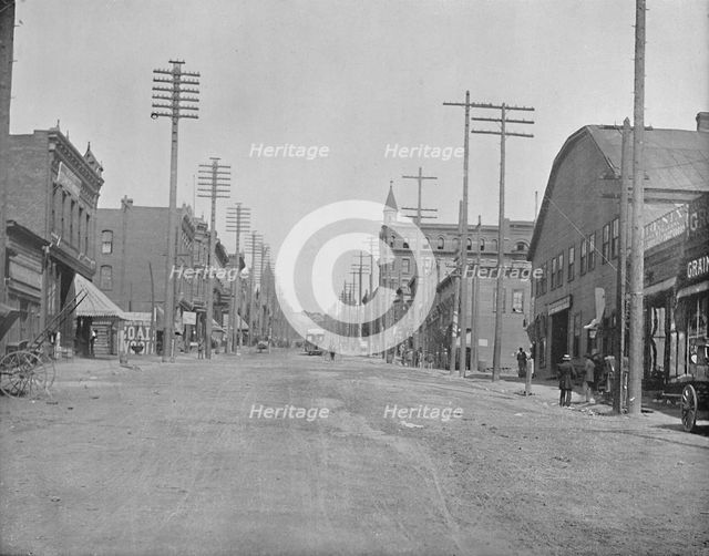 'Main Street, Butte City, Montana', c1897. Creator: Unknown.
