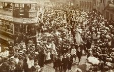 Main Street, Bulwell, Nottingham, Nottinghamshire, c1900-1911. Creator: Unknown
