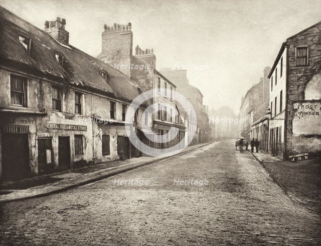Main Street, Gorbals, Looking South (#36), 1868, printed 1900. Creator: Thomas Annan.