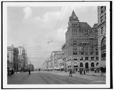 Main Street, Dayton, Ohio, c1902. Creator: William H. Jackson