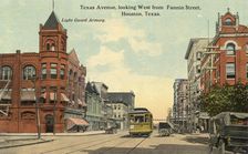 Main Street, Houston, Texas, USA, 1911