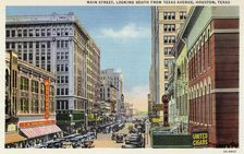 Main Street, Houston, Texas, USA, 1935