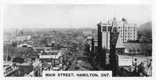 Main Street, Hamilton, Ontario, Canada, c1920s