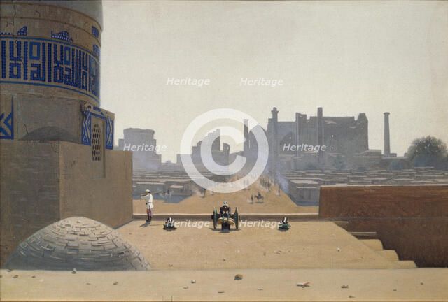 Main street in Samarkand early in the morning, 1869-1870. Artist: Vereshchagin, Vasili Vasilyevich (1842-1904)